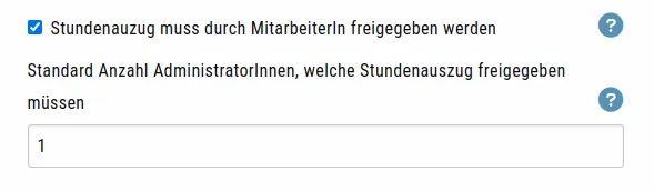 Abteilungskonfiguration